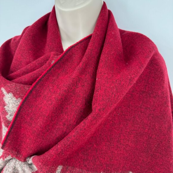 Corrieri Ido 100% Lambswool scarf wrap  Italian made in Italy - Picture 2 of 9